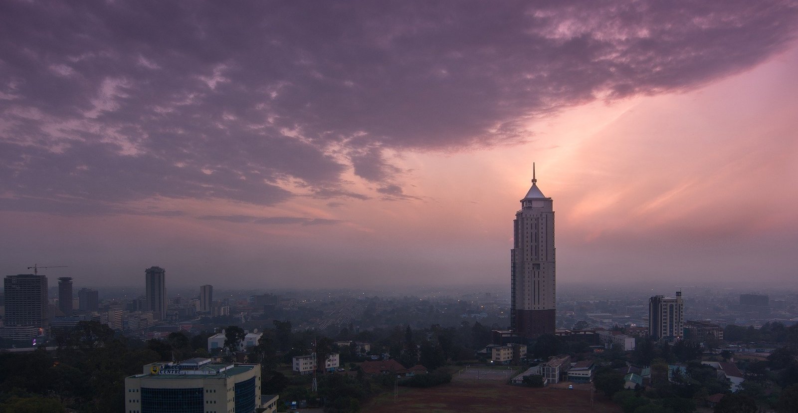 Nairobi Cityscape by James Wahome